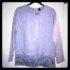 Fringe sweatshirt
